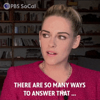 Kristen Stewart Answer GIF by PBS SoCal