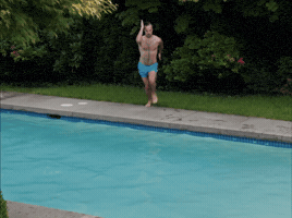 Fun Swimming GIF by Peach Pit