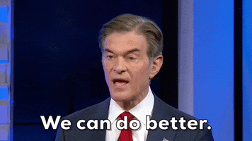 Do Better Dr Oz GIF by GIPHY News