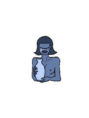Crying Sticker