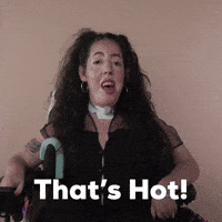 Thats Hot Gaad GIF by WID