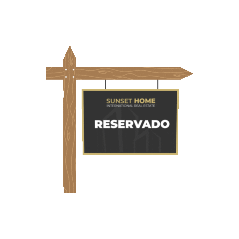 Sunset Home International Real Estate Sticker