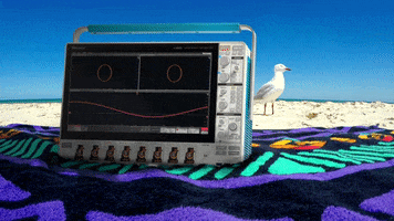 Heat Wave Beach GIF by Tektronix