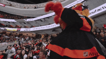 philadelphia flyers dancing GIF by NHL