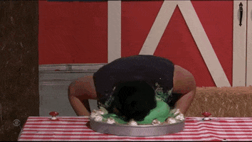 Pie Eating Contest GIF by Big Brother