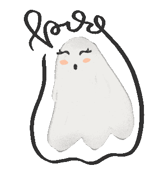 Halloween Ghost Sticker