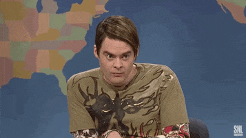 Angry Bill Hader GIF by Saturday Night Live