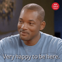 Happy To Be Here Will Smith GIF by Red Table Talk
