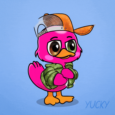 Awkward Duck GIF by Yucky Ducks
