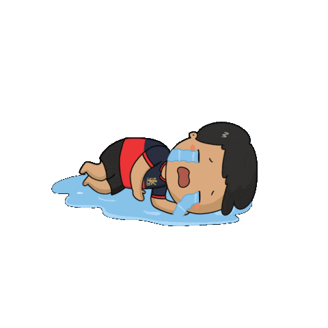 Sad Cricket Sticker