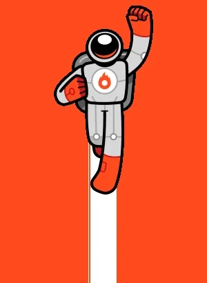 astronaut spaceman GIF by Hotmart