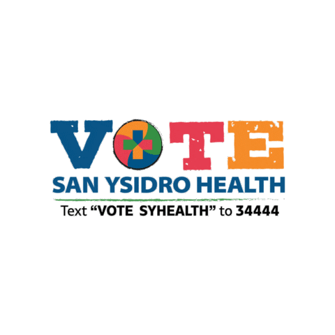 Vote Voting Sticker by San Ysidro Health