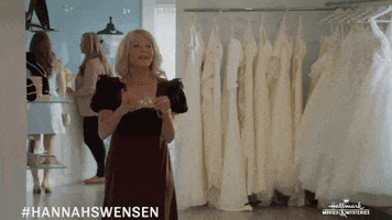 Dress Up Barbara Niven GIF by Hallmark Movies & Mysteries