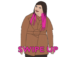 Body Positive Swipe Up Sticker by Pluskawaii