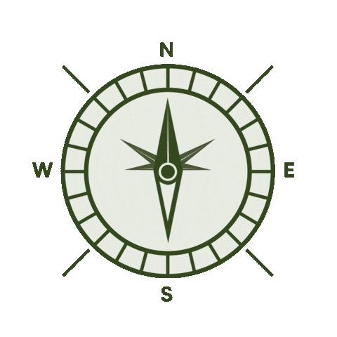 True North Sticker