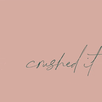 Crushed It GIF by Keep Going Kat
