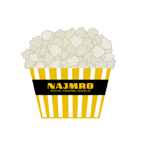 Cinema Popcorn Sticker by Najmro