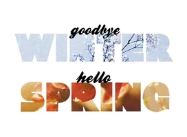 winter spring GIF