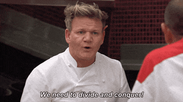 conquer gordon ramsay GIF by Hell's Kitchen