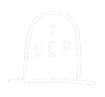 Muerte Descansa Sticker
