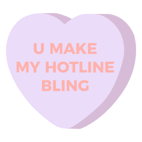 Drake Valentines Sticker by coffeemeetsbagel