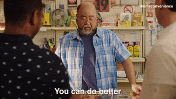 try again no thank you GIF by Kim's Convenience
