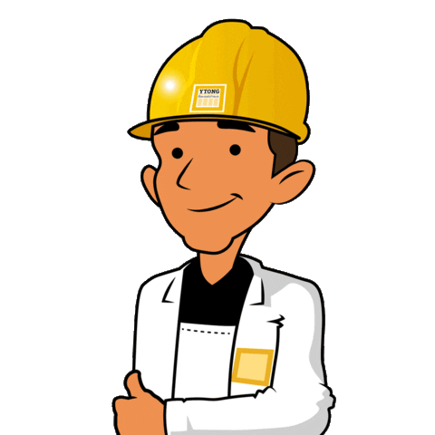 Ytong Bausatzhaus Sticker