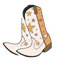 Country Music Nashville Sticker by Emily Ann Roberts