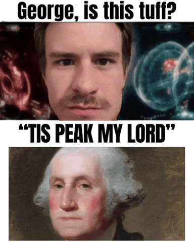 George Washington Usa GIF by TodaysSportsHistory