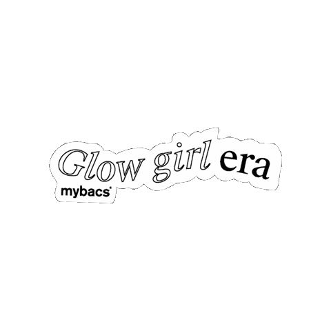 Glowup Skinhealth Sticker by mybacs