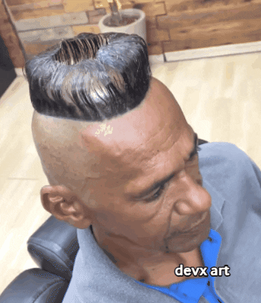 Hair Man GIF by DevX Art