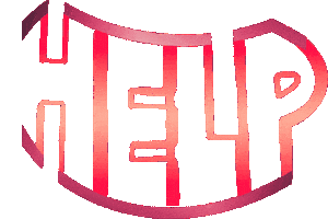 Support Help Sticker