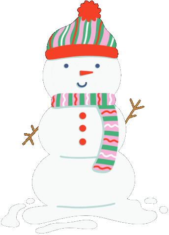 Frosty The Snowman Smile Sticker