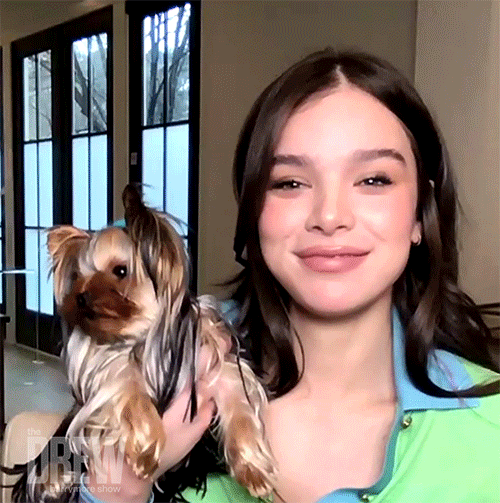 Hailee Steinfeld Smile GIF by The Drew Barrymore Show