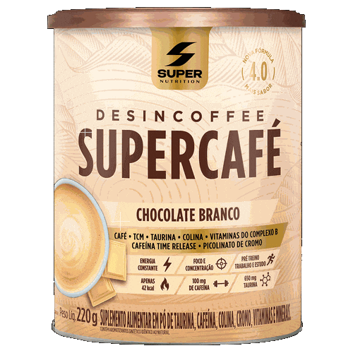 Supercafe Sticker by Desinchá