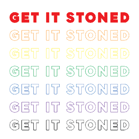 Stoned Sticker by Namu Stonepot
