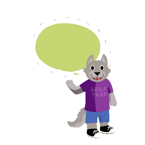 Washington Dc Hello Sticker by Wolf Trap Foundation for the Performing Arts