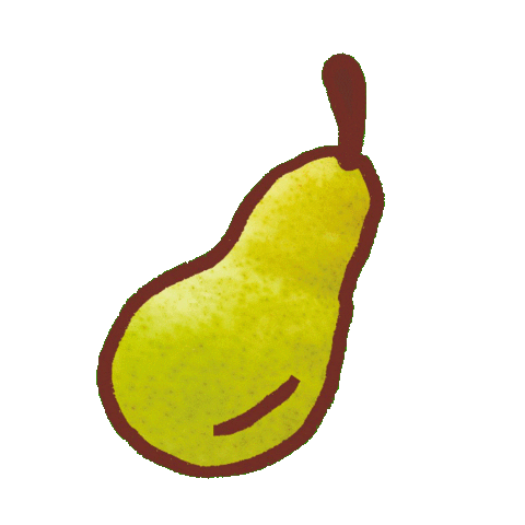 Fruit Pear Sticker by Ella's Kitchen