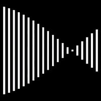 black and white lines GIF by partyonmarz