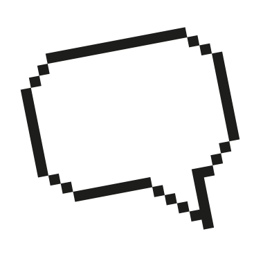 Pixel Talk Sticker
