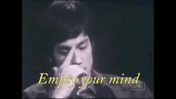 Bruce Lee Meditation GIF