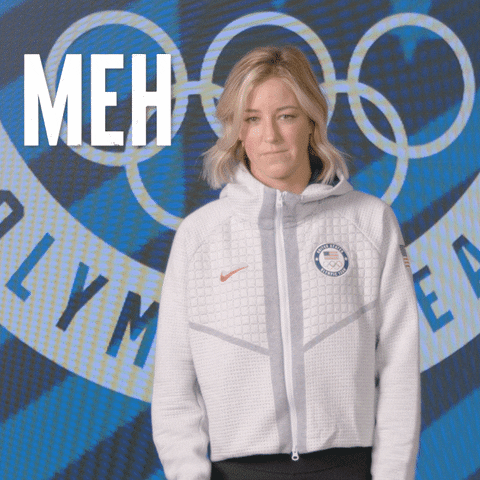 Meh Winter Olympics GIF by Team USA