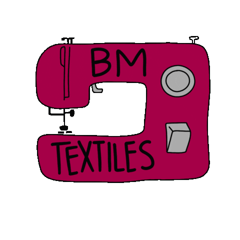 Textiles BM Sticker
