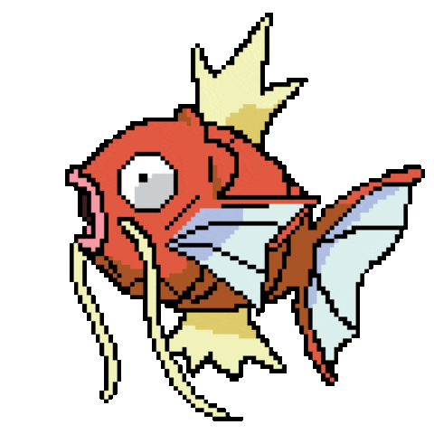Pokemon Fish Sticker