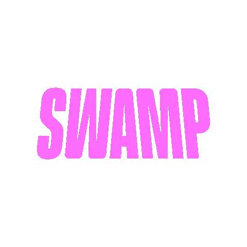 Logo Pink Sticker by Swamp