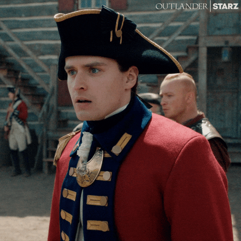Surprised Starz GIF by Outlander