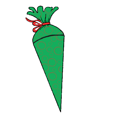 Rot Einschulung Sticker by kuchenkindundkegel