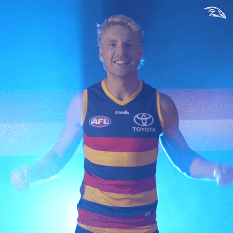 Afl Celebrate GIF by Adelaide Crows