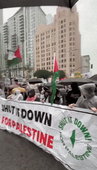 Pro-Palestine Protesters Impede Traffic Near Grammy Awards