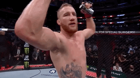 Justin Gaethje Sport GIF by UFC